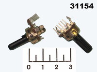 Резистор B50кОм 6pin (пластм.выводы загнутые) 12,4мм