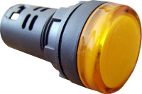 Индикатор светодиодный AD22-22DS AC 220В желтый
