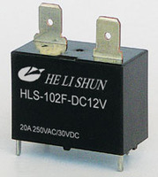 Реле HLS-102F-1-12VDC 1х20A 4pin + клеммы