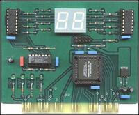 Устройство для ремонта и тестирования компьютеров POST Card PCI BM9221