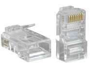 Штекер 8p8c (RJ-45) категория 5