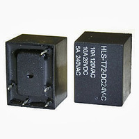 Реле HLS-T72 24VDC         1х10A  5pin