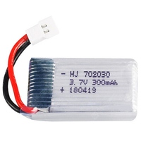 Аккумулятор 702025(30) 3.7V 300(350)mAh  7.0x20x30mm