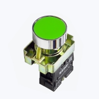 Кнопка пусковая без фиксации XB2-BA31 зеленая