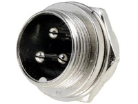 Штекер BNC мини 3pin монтажный GX-12