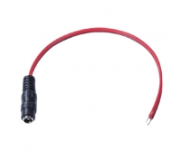 Гнездо питания 2,5-5,5мм на кабель с проводом 20см