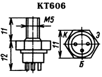 КТ606А мет.