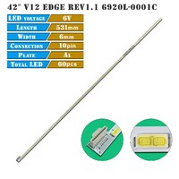 Планки подсветки LG 42 (Планка 60 SMD) REV1