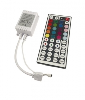 Контроллер светод.ленты RGB 12V 72W, 44 ключа, ИК пульт