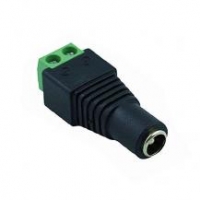 Гнездо питания 2,5-5,5мм с клеммником