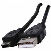 Шнур шт.USB - шт.мини USB 5pin 1,8м