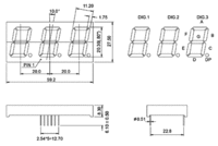 Индикатор GNT-8031BUE ОА красный