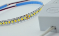 Светодиодная лента 200LED 2835 W+WW 3pin для люстры