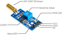 Датчик наклона и вибрации Arduino