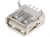 Гнездо USB-A-1J на плату угловой smd